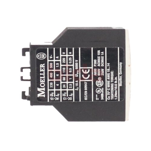 Moeller DIL A-XHI11 Hilfsschalterblock Auxiliary Switch Block