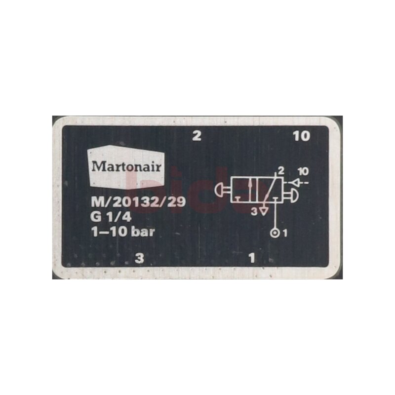 Martonair M/20132/29 Pneumatik Ventil Pneumatic Valve