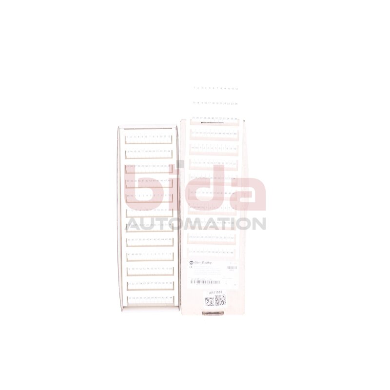 Allen-Bradley 1492-M5X10H1-50 Klemmen Karten  Bedruckt Printed Marker Cards
