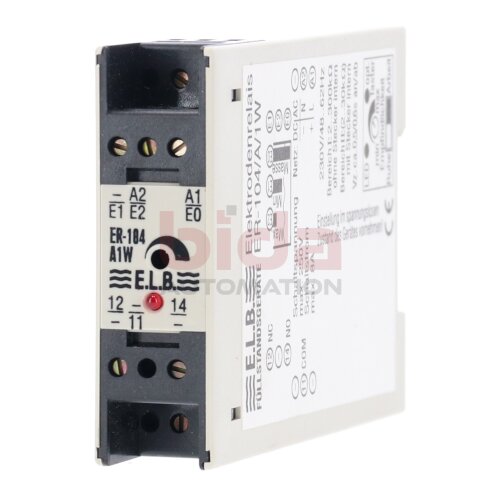 E.L.B ER-104/A/1W Elektrodenrelais  Electrode Relay
