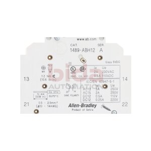 Allen-Bradley 1489-ABH12 Hilfskontakt Auxilary Contact