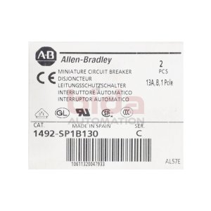 Allen-Bradley 1492-SP1B130 Leistungsschutzschalter...