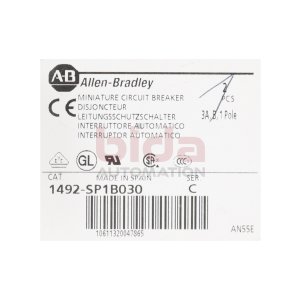 Allen-Bradley 1492-SP1B030 Leistungsschutzschalter...