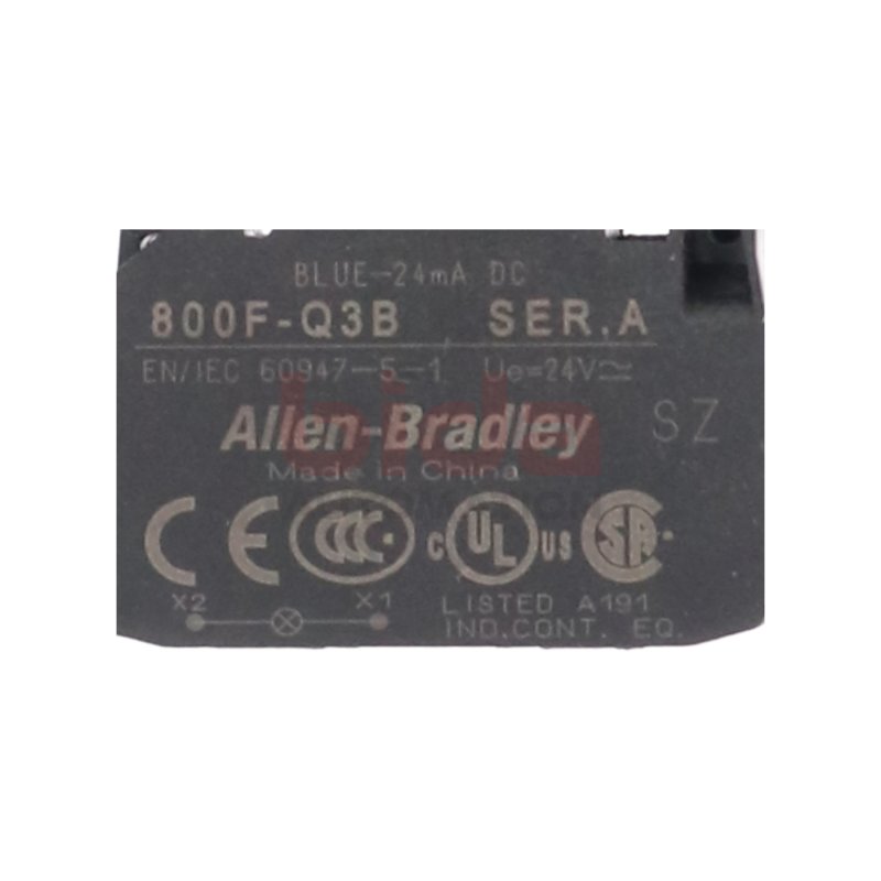 Allen-Bradley 800F-Q3B Lampenfassung Blaue LED Lamp Holder Blue LED
