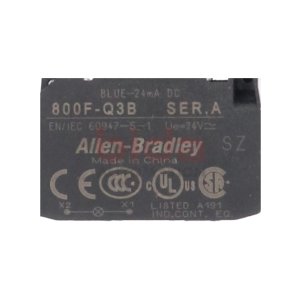 Allen-Bradley 800F-Q3B Lampenfassung Blaue LED Lamp...