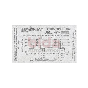 Timonta FMBC-0F31-1602 Eingangsfilter Input Filter