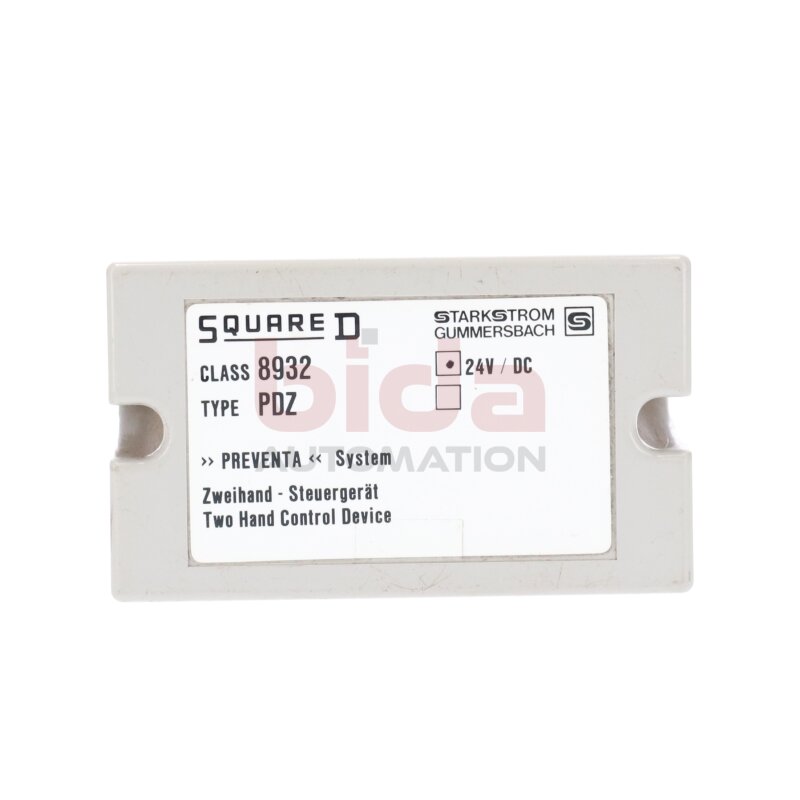 Square D Class 8932 Type PDZ Zweihand Steuerger&auml;t Two Hand Contol Device