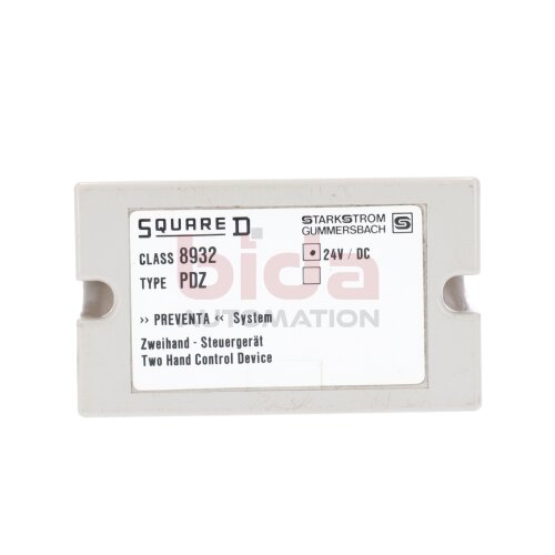 Square D Class 8932 Type PDZ Zweihand Steuerger&auml;t Two Hand Contol Device