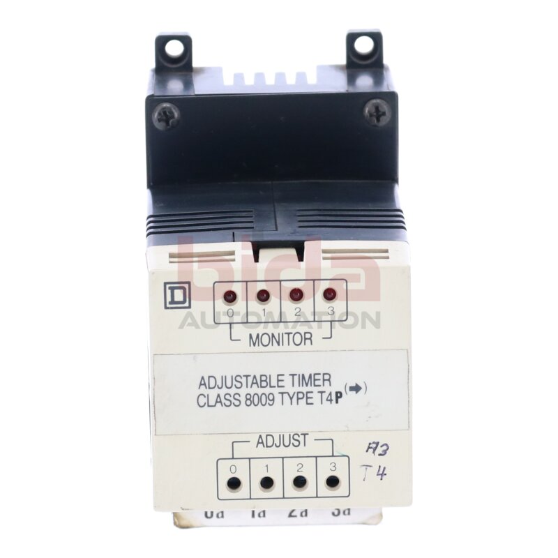 Square D Class 8009 Type T4 Einstellbarer Timer  Adjustable Timer
