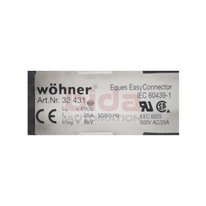 Wöhner 32 431 Sammelschienenadapter Busbar Adapter
