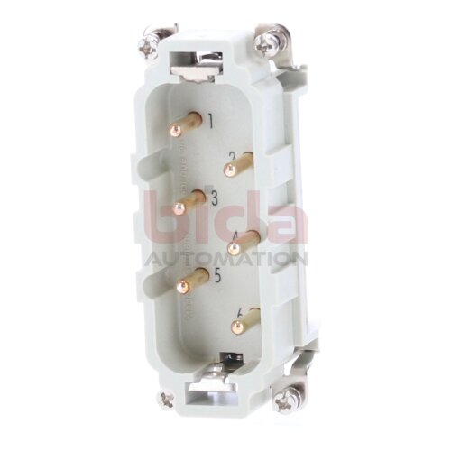 Harting HAN 6 HSB-STI Stifteinsatz Buchseneinsatz Pin Insert Socket Insert