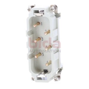 Harting HAN 6 HSB-STI Stifteinsatz Buchseneinsatz Pin...