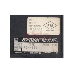Square D Sy/Max ROM-131 CLASS 8030 SPS Modul Steuerung...