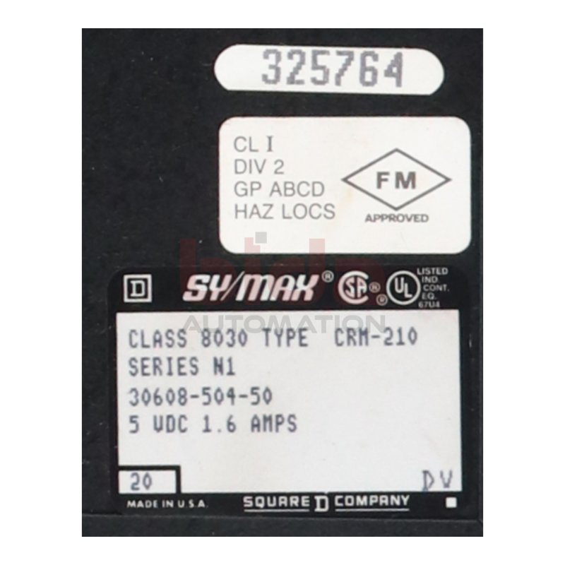 Square D Sy/Max CRM-210 CLASS 8030 Schnittstellenmodul SPS Modul Interface PLC Module