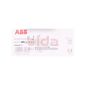 ABB MS116-0,63 Motorschutzschalter 1SAM250000R1004 manual...