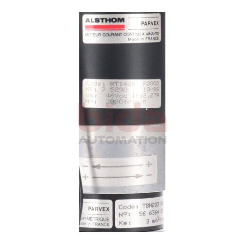 Alsthom RT140K R0002 Servomotor Servo Motor