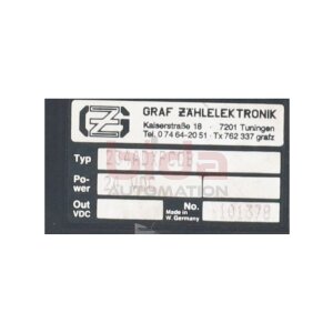 Graf Zählelektronik 234ADXPCCB.  Zähler Counter