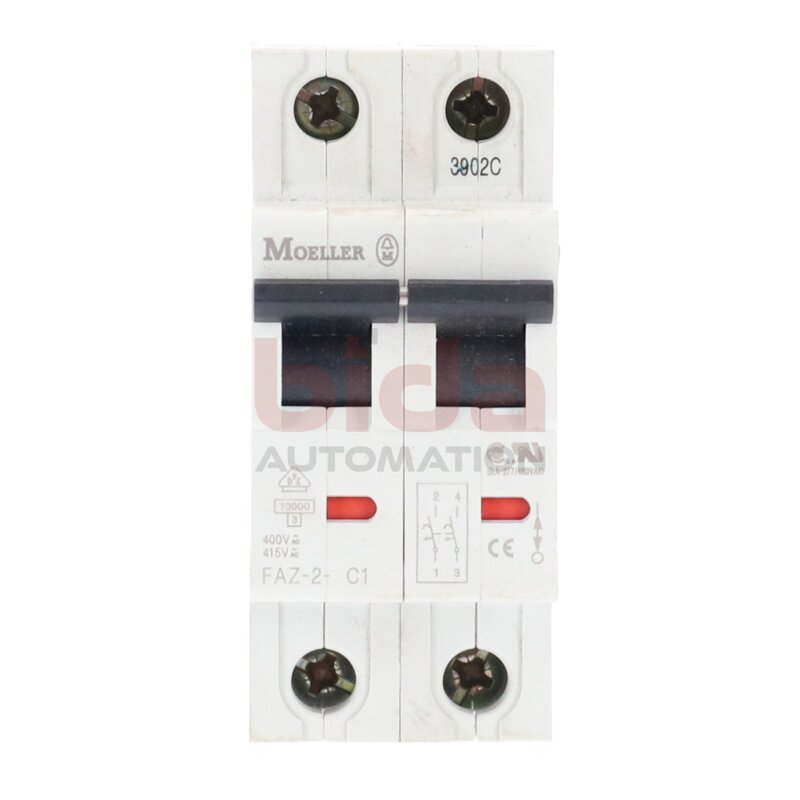 Moeller FAZ-2-C1 Leistungsschutzschalter Circuit Breaker