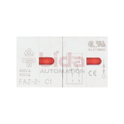Moeller FAZ-2-C1 Leistungsschutzschalter Circuit Breaker