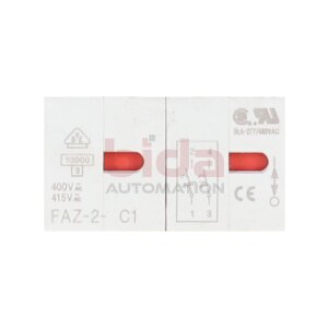 Moeller FAZ-2-C1 Leistungsschutzschalter Circuit Breaker