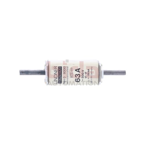 Lindner Vollschutz NH 0 8000 Sicherungseinsatz Fuse Link