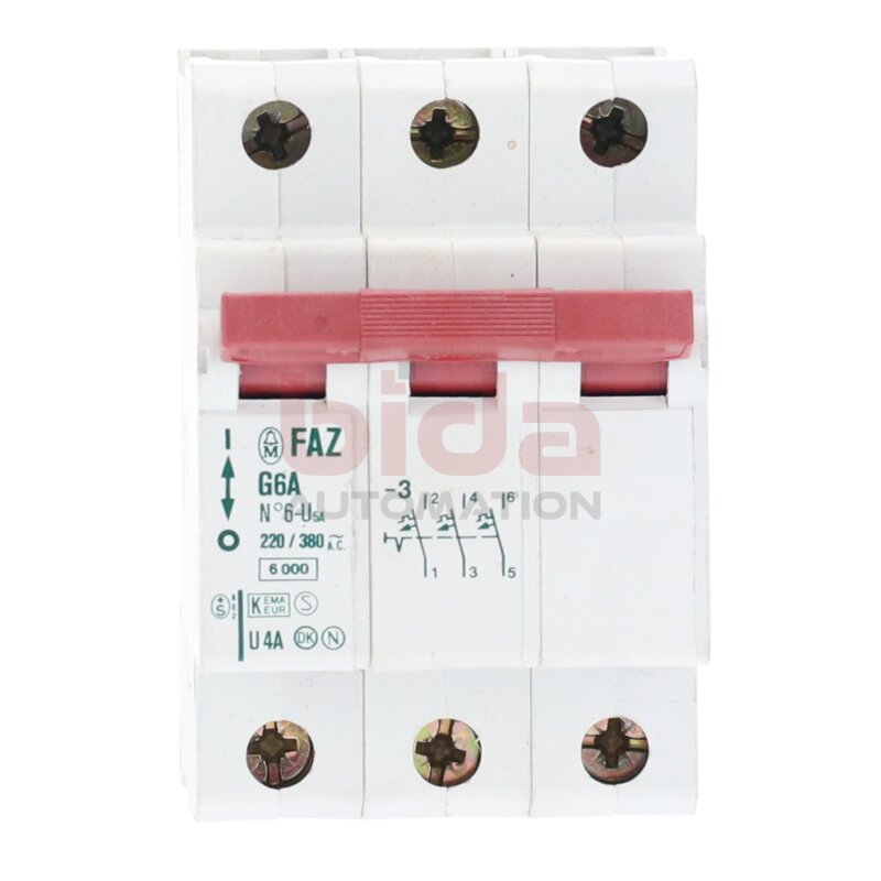 Moeller FAZ-G6A Leistungsschalter Circuit Breaker