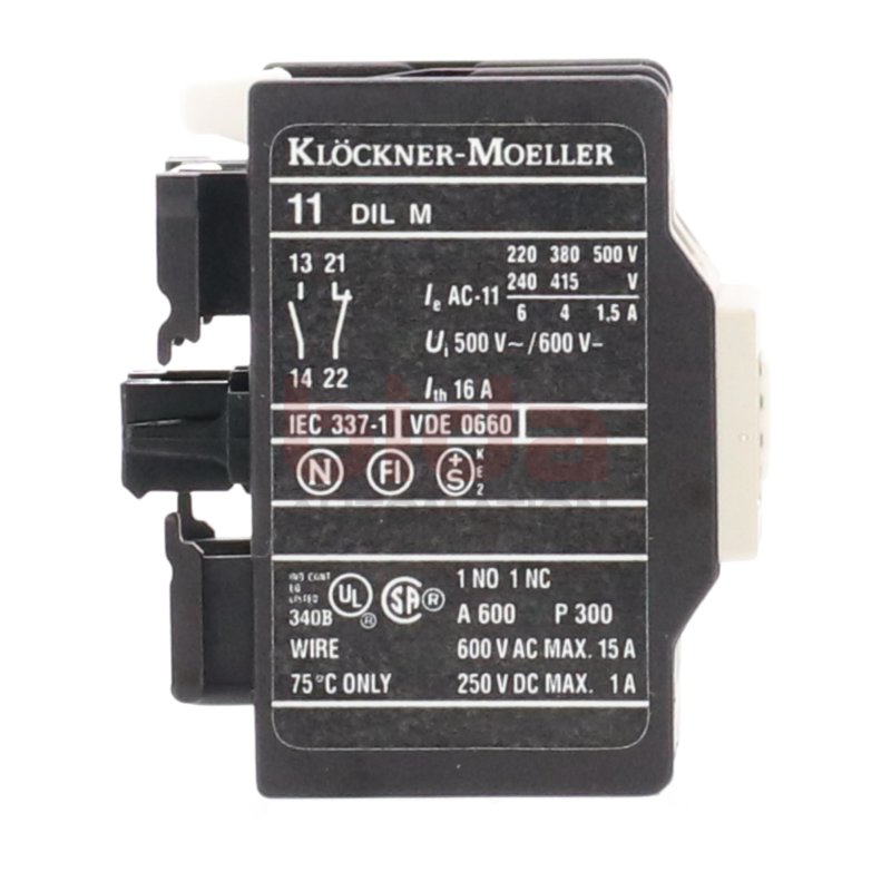 Moeller 11 DIL M Hilfsschalter Auxiliary Contact