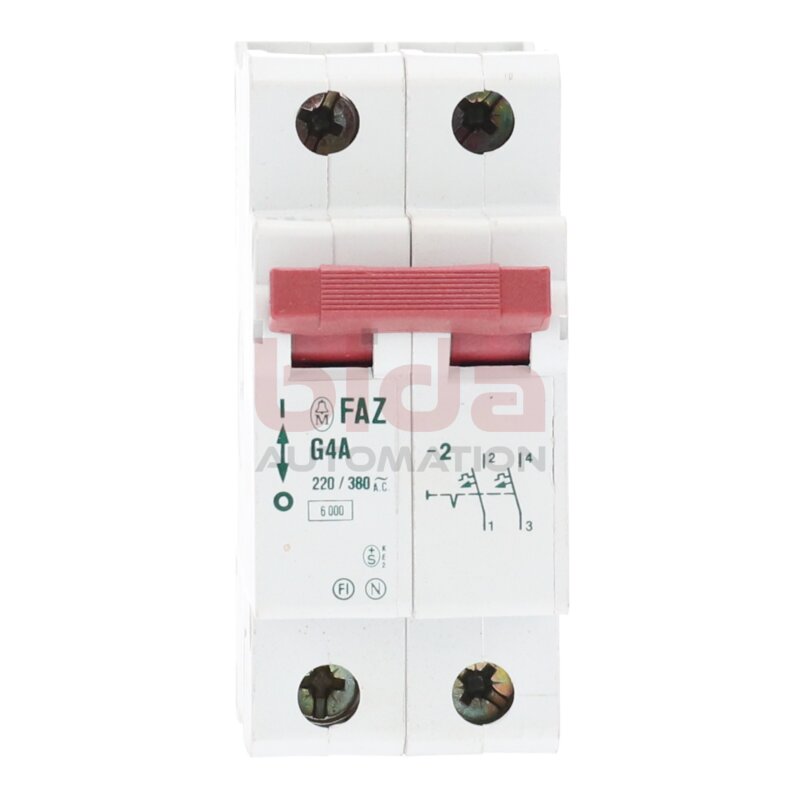 Moeller FAZ G4A-2 Leistungsschutzschalter Circuit Breaker