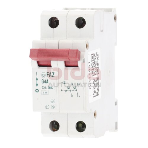 Moeller FAZ G4A-2 Leistungsschutzschalter Circuit Breaker