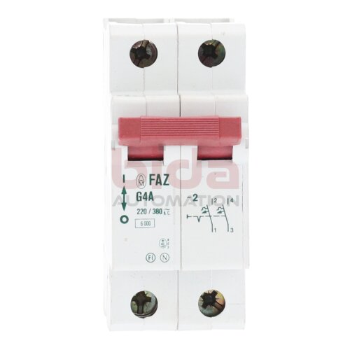 Moeller FAZ G4A-2 Leistungsschutzschalter Circuit Breaker