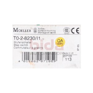 Moeller T0-2-8230/I1 Stufenschalter Step Switch