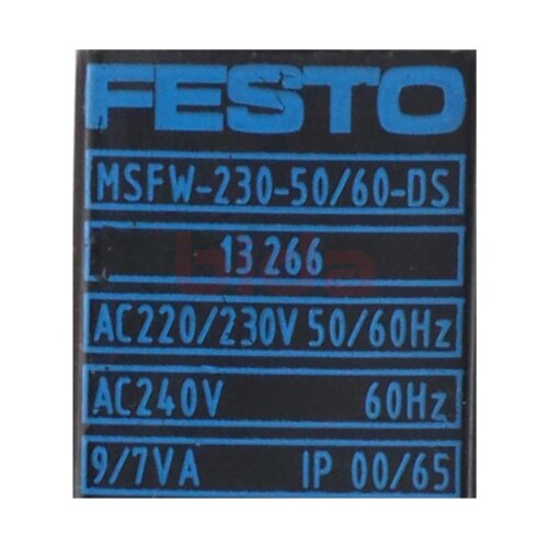 Festo MSFW-230-50/60-DS 13266 Magnetspule Magnetic Coil