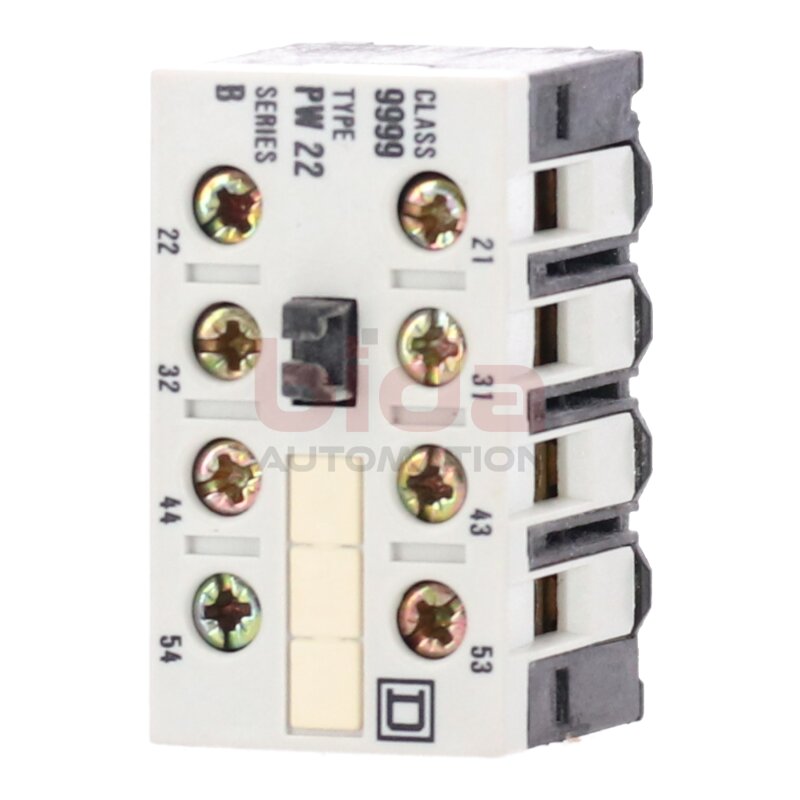Square D CLASS 9999 PW 22 Kontakt Modul Contact Attachment