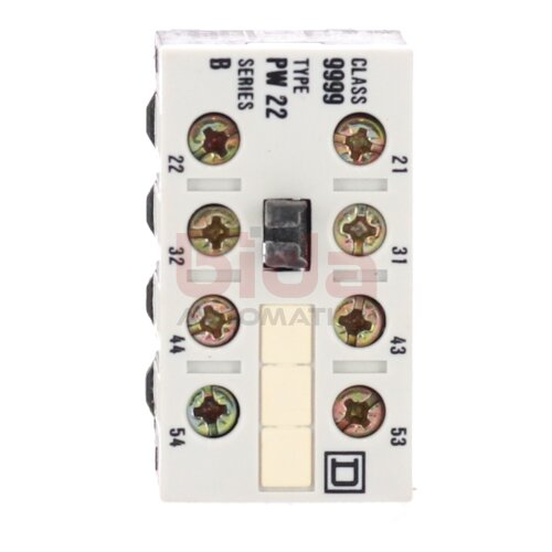 Square D CLASS 9999 PW 22 Kontakt Modul Contact Attachment