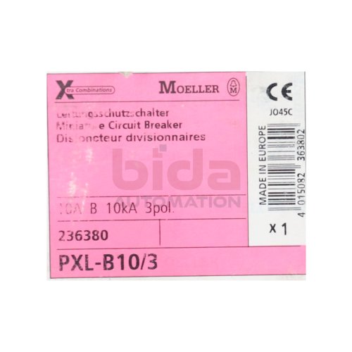 Moeller PXL-B10/3 Leistungsschutzschalter Circuit Breaker