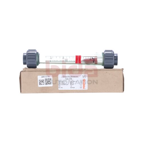 St&uuml;bbe Typ 170 Art.-Nr. 047505 Wasser  Durchflussmesser Water Flow Meter 15-150 l/h