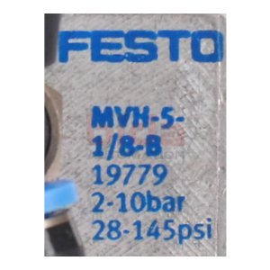 Festo MVH-5-1/8-B (19779) Magnetventil  magnetic valve...
