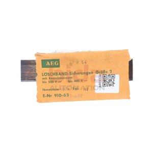 AEG NT 400A E-Nr 910-633-452 Löschband Sicherungen...