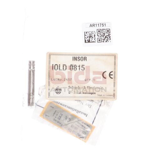 Sch&ouml;nbuch Electronic IOLD 0815 Insor Induktiver Sensor Inductive Sensor