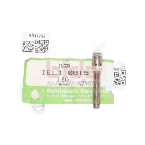 Sch&ouml;nbuch Electronic IELI 0815 Insor induktiver Sensor Inductive Sensor