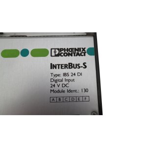 Phoenix Contact Interbus-S IBS 24 DI Nr. 2784010...
