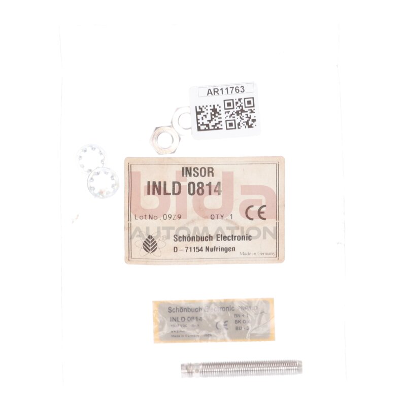 Sch&ouml;nbuch Electronic INLD 0814 Induktiver N&auml;hrungssensor Inductive Proximity Sensor