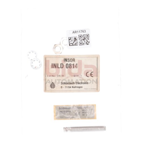 Sch&ouml;nbuch Electronic INLD 0814 Induktiver N&auml;hrungssensor Inductive Proximity Sensor