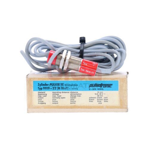 Pulsotronic 9919-22 (M18x1) N&auml;hrungssensor Proximity Sensor