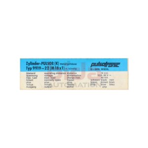 Pulsotronic 9919-22 (M18x1) Nährungssensor Proximity...