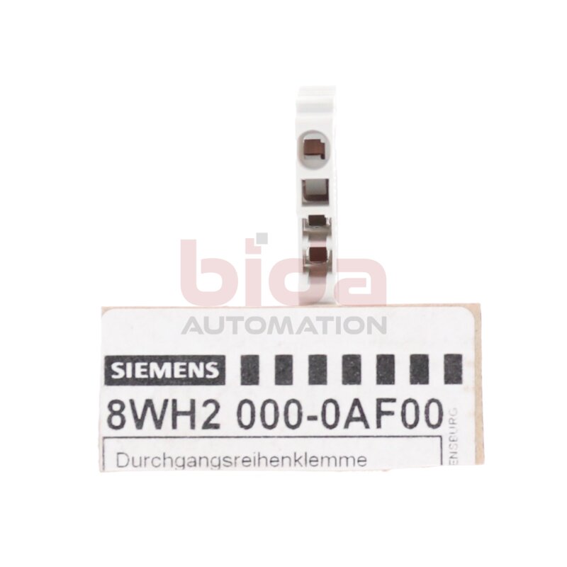 Siemens 8WH2 000-0AF00 Durchgangsklemme Trough Terminal