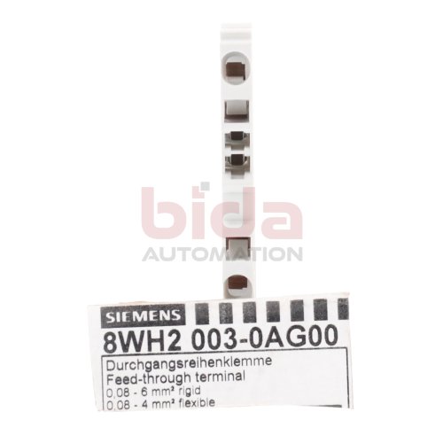 Siemens 8WH2 003-0AG00 / 8WH2003-0AG00 Durchgangsreihenklemme Feed Trought Terminal