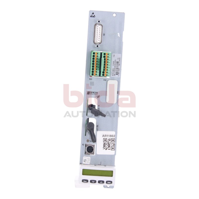 Rexroth CSB01.1N-SE-ENS-NNN-NN-S-NN-FW Sercos Schnittstellen Modul Interface Module