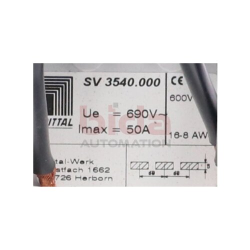 Rittal SV 3540.000 PLS Sammelschienen Adapter Busbar Adapter