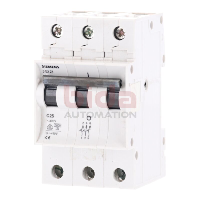 Siemens 5 SX23 C25 / 5SX23 C25 Leistungsschutzschalter Circuit Breaker